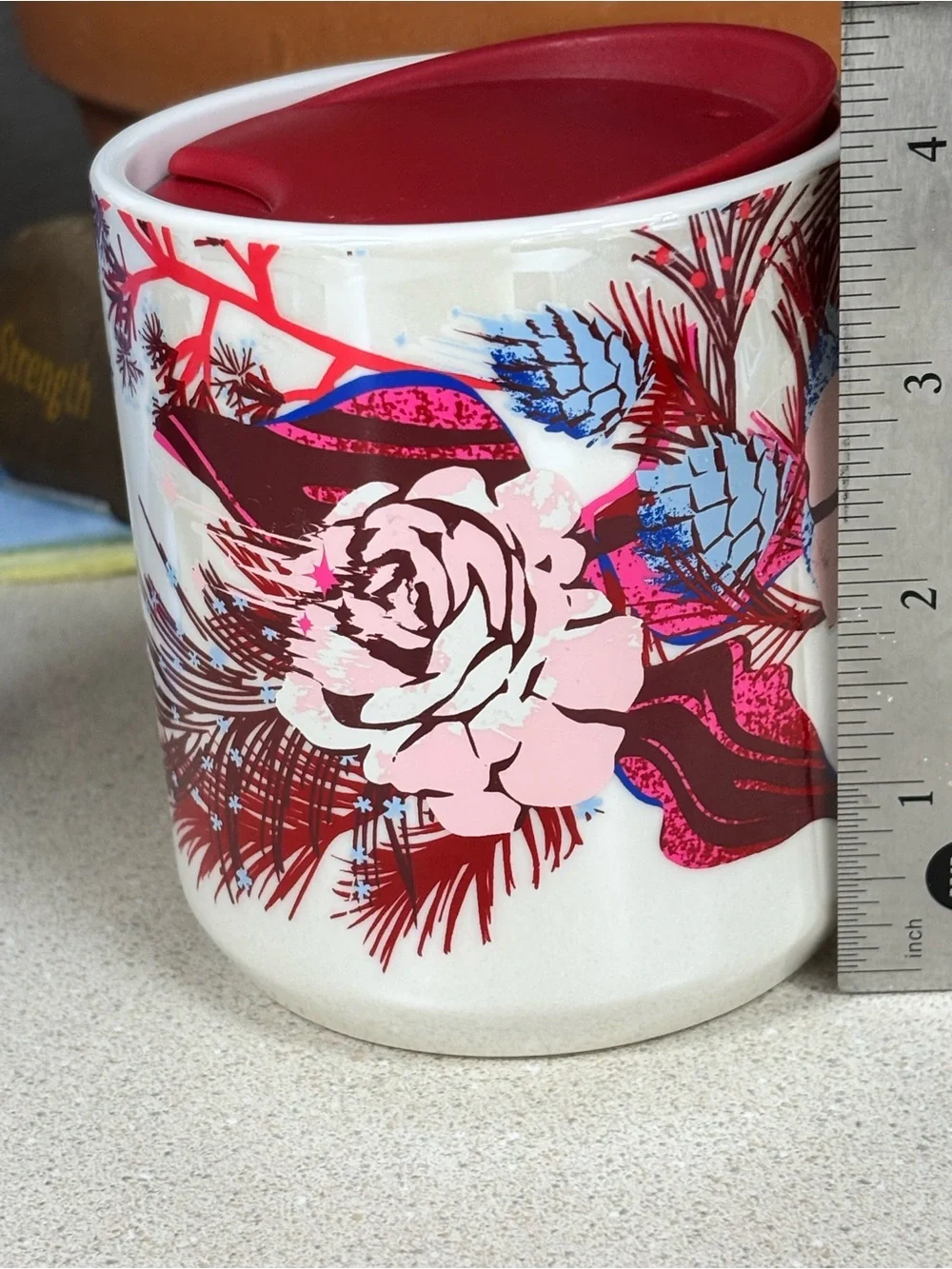 Starbucks 2023 Holiday Ceramic Lidded Mug